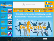 Tablet Screenshot of budapestfun.hu
